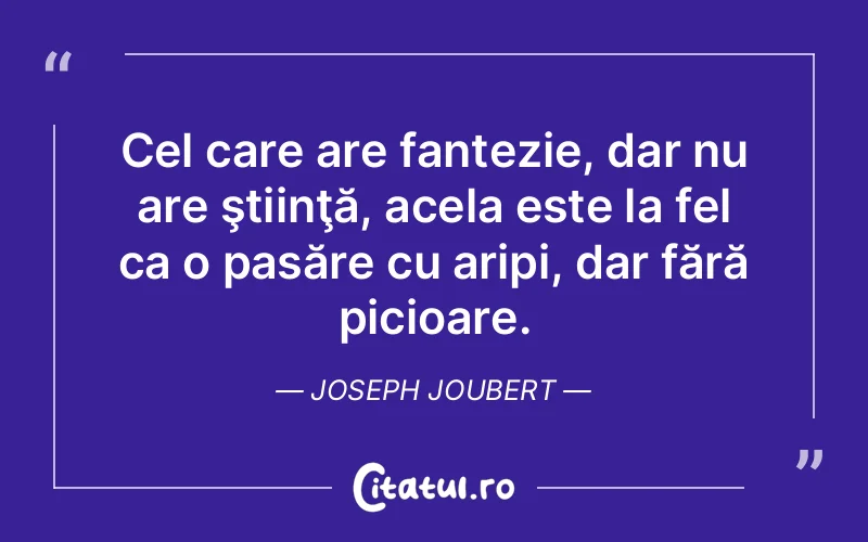 Citat Joseph Joubert - citate viata