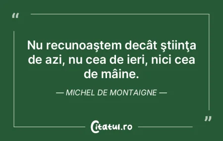 Nu e totul să luăm seama la opiniile Å... Nu e totul să luăm seama la opiniile Å...