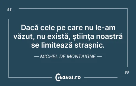 Fiecare ştiinţă îşi are principiile... Fiecare ştiinţă îşi are principiile...