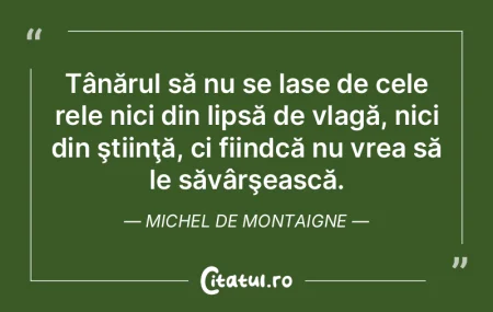 E sabie primejdioasă ştiinţa şi care...