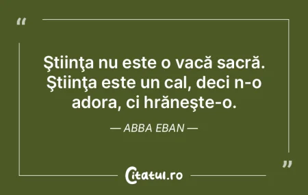 Ştiinţa se opreşte la hotarele logici... Ştiinţa se opreşte la hotarele logici...