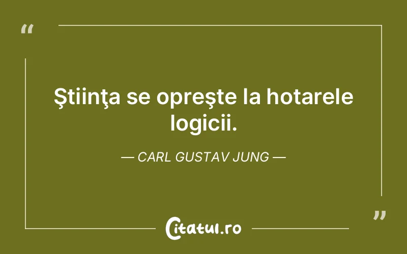 Citat Carl Gustav Jung - citate viata
