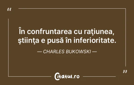 Ştiinţa e ori fizică, ori colecţiona... Ştiinţa e ori fizică, ori colecţiona...