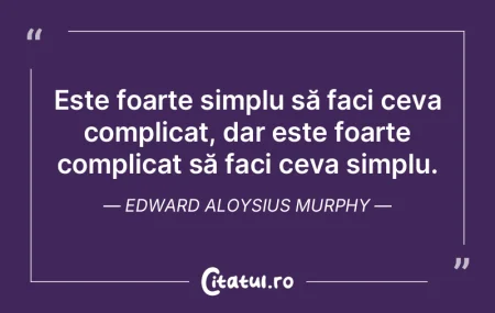 Sa nu mai mergi pur si simplu drept inai... Sa nu mai mergi pur si simplu drept inai...