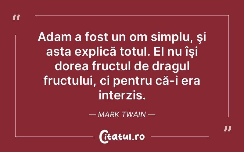 Citat Mark Twain - citate viata