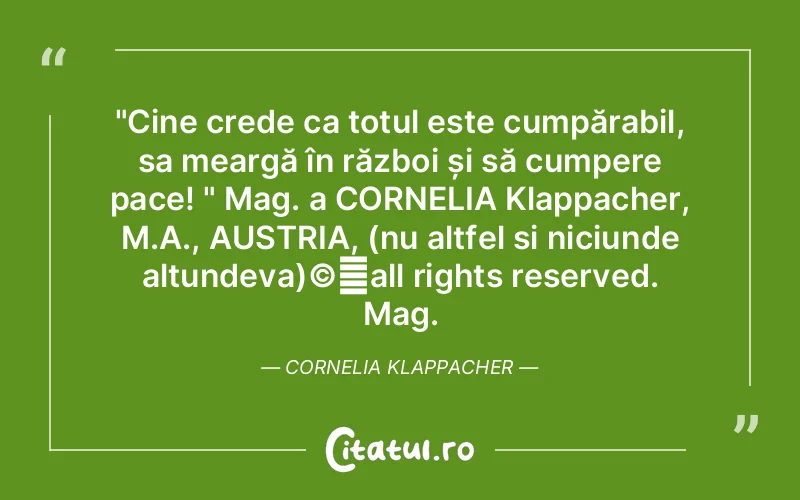 Citat Corneli - citate viata