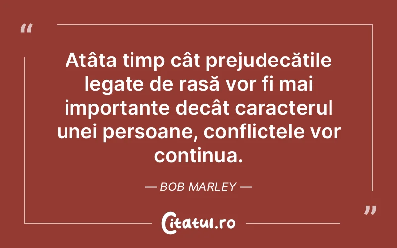 Citat Bob Marley - citate viata