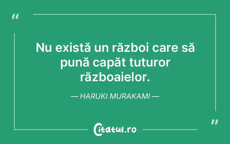 Citat Haruki Murakami - citate viata