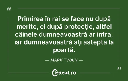 Du-te în Rai pentru climat, în Iad pen...