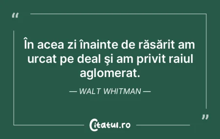 Numai drumul spre rai îl poţi rătăci...