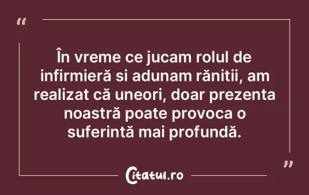 Viața este o bătălie continuă, plin�...