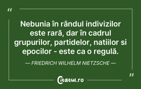 Orice nebun poate stabili o regulă, și... Orice nebun poate stabili o regulă, și...