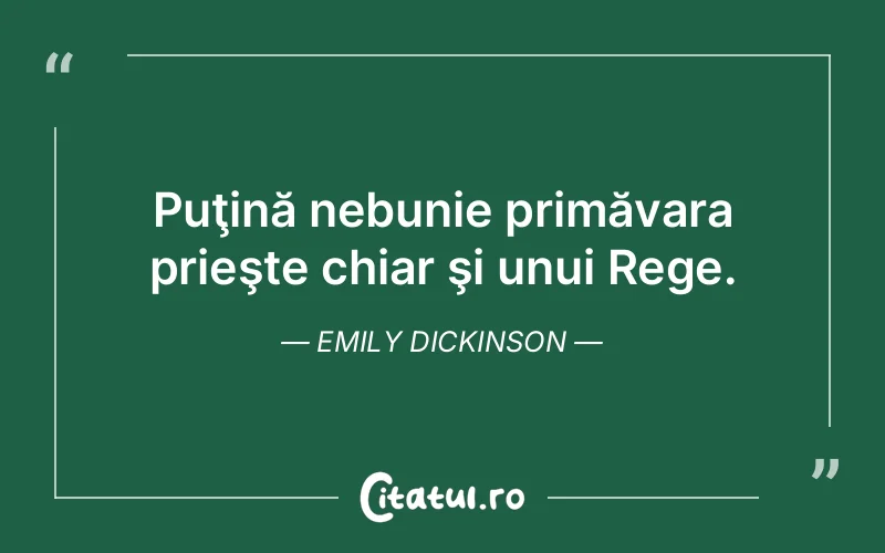 Citat Emily Dickinson - citate viata