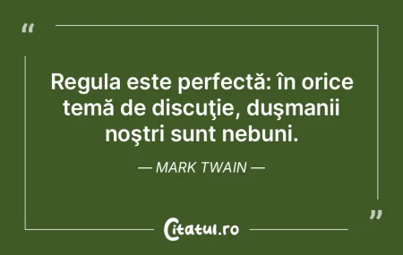 Doi nebuni se înţeleg sau totdeauna, s...