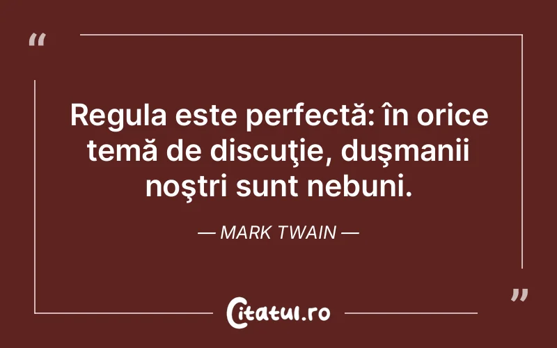Citat Mark Twain - citate viata