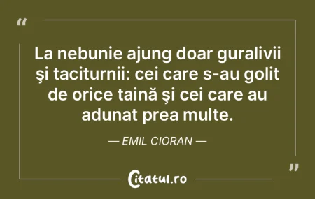 Putem fi înşelaţi dacă avem prea mar... Putem fi înşelaţi dacă avem prea mar...