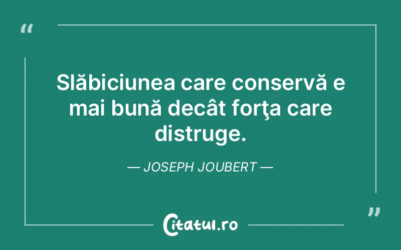 Citat Joseph Joubert - citate viata