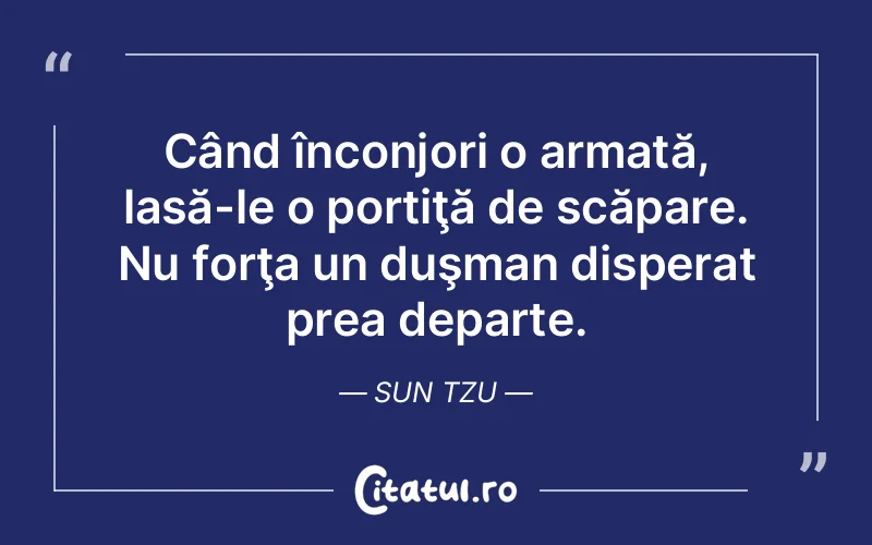 Citat Sun Tzu - citate viata