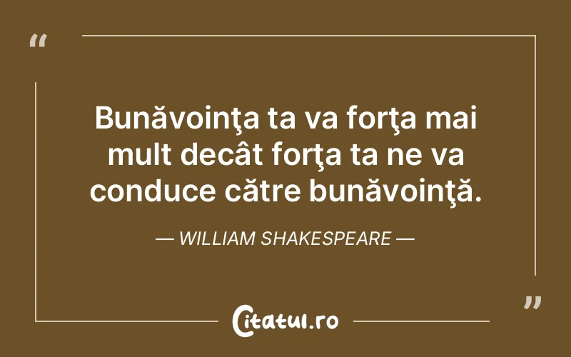 Citat William Shakespeare - citate viata