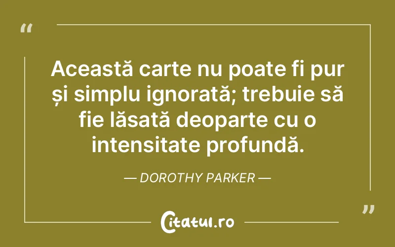 Citat Dorothy Parker - citate viata
