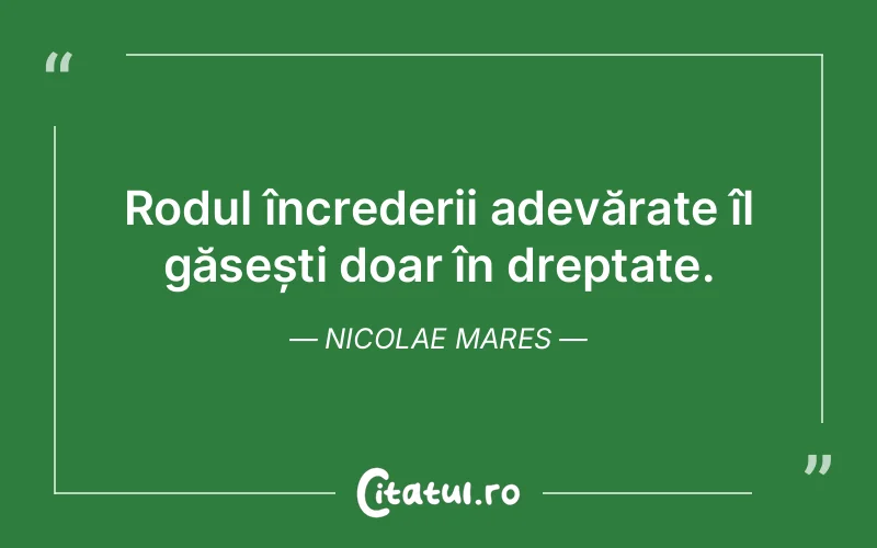 Citat Nicolae Mares - citate viata