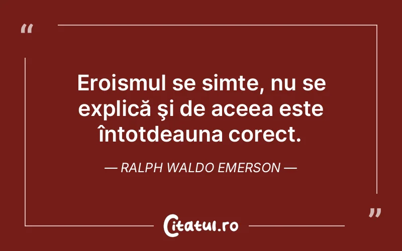 Citat Ralph Waldo Emerson - citate viata