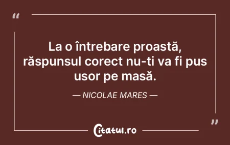 A spus careva: Dacă nu-l poţi convinge...
