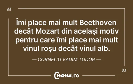 Acest vin este mult prea bun pentru a fi...