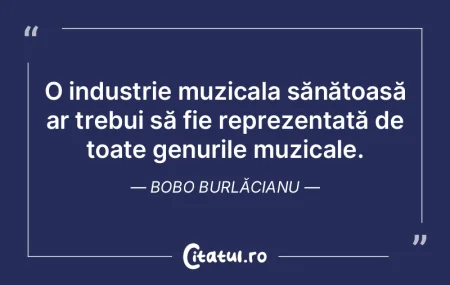 Muzica este un răspuns căruia nu i s-a...