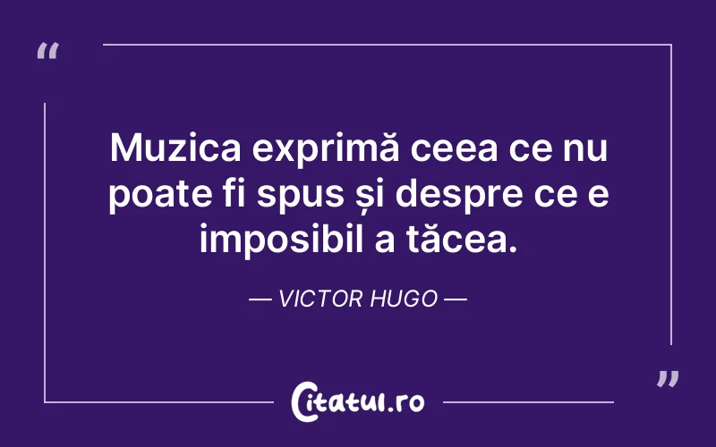 Citat Victor Hugo - citate viata