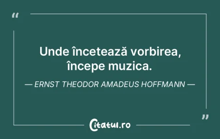 Amintirile sunt o muzică ce ne vine de ...