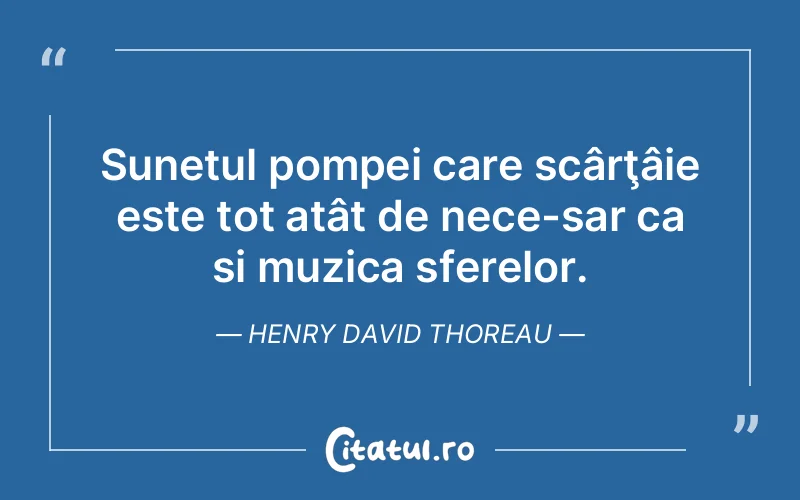 Citat Henry David Thoreau - citate viata