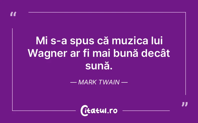 Citat Mark Twain - citate viata