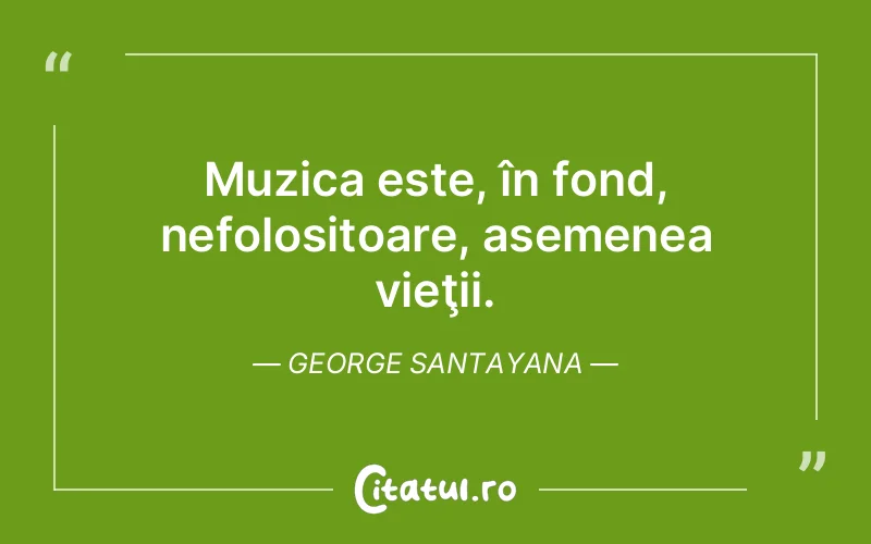 Citat George Santayana - citate viata