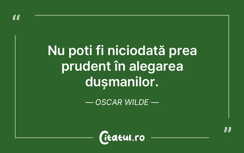 Citat Oscar Wilde - citate viata