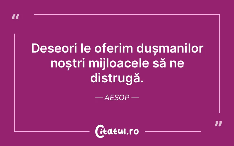 Citat Aesop - citate viata