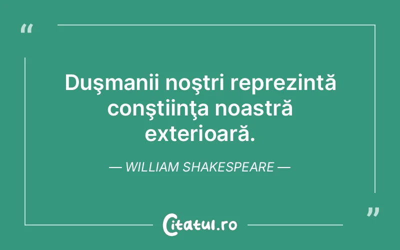 Citat William Shakespeare - citate viata