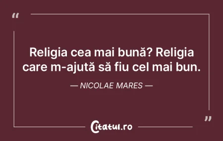 Deseori ideile străine te pot ajuta; de... Deseori ideile străine te pot ajuta; de...