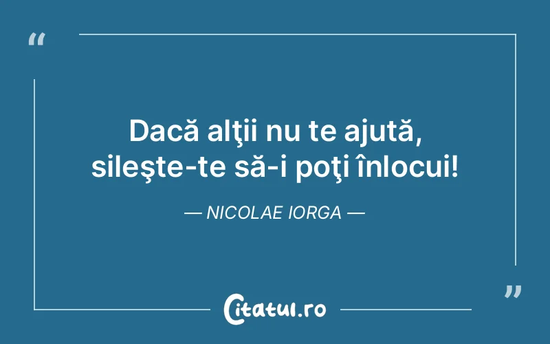 Citat Nicolae Iorga - citate viata