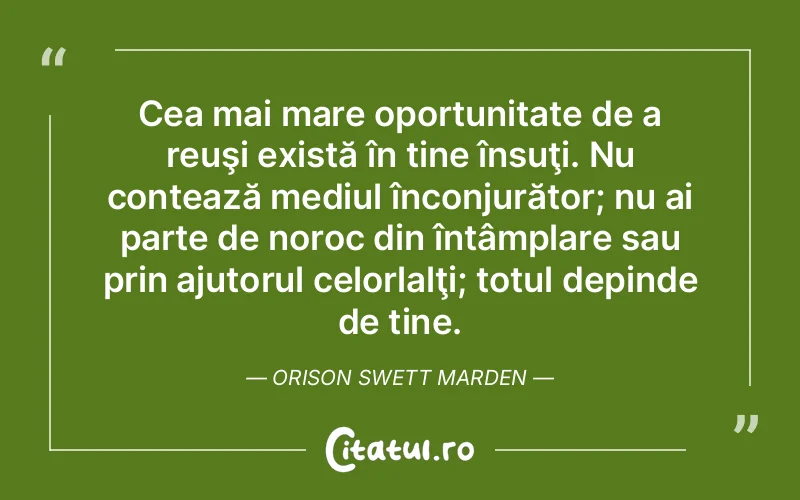 Citat Orison - citate viata