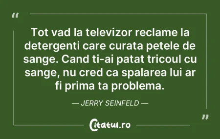 Niciodată să nu accepți sfatul unui o...