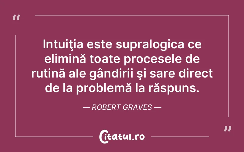 Citat Robert Graves - citate viata