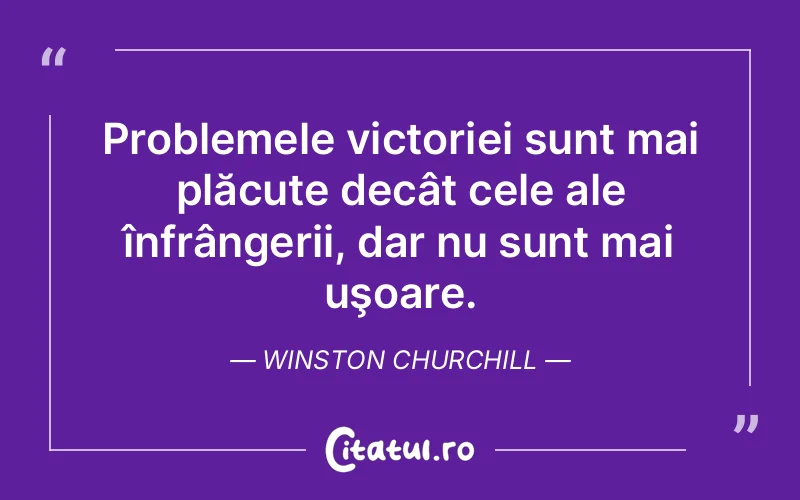 Citat Winston Churchill - citate viata