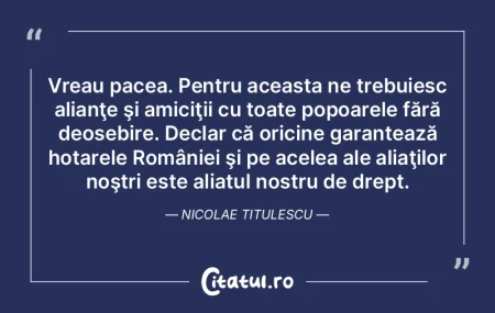 Orgoliul este o virtute pentru naţiune.... Orgoliul este o virtute pentru naţiune....