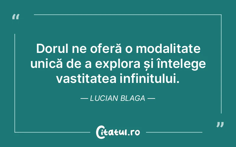 Citat Lucian Blaga - citate viata