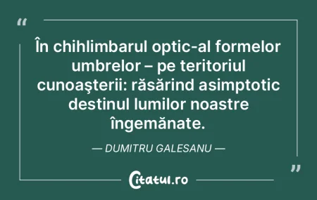 De fapt, nu stii decat atunci cand stii ... De fapt, nu stii decat atunci cand stii ...