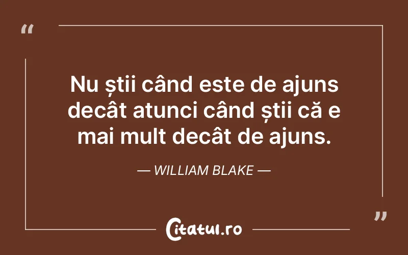 Citat William Blake - citate viata