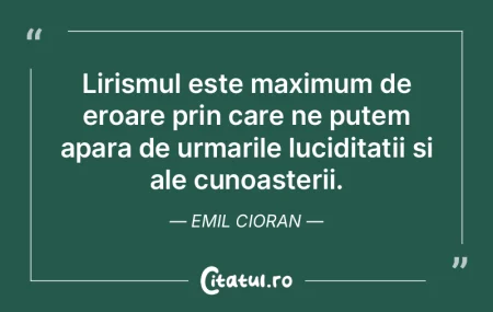 Nu vezi decat ceea ce cunosti. Johann Wo...