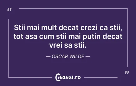 Sunt totdeauna gata să învăț, deși ... Sunt totdeauna gata să învăț, deși ...