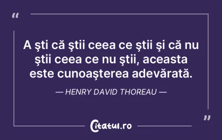 Cunoaşterea primejdiilor ne face să ne...